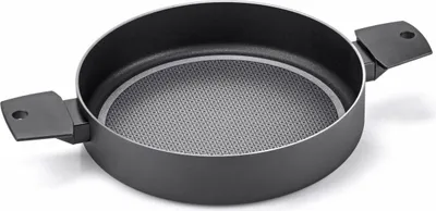 Produktbild von Moneta 0005550228, Rund, Sauteuse-Pfanne, Schwarz, Recy, Aluminium, 3,5 l