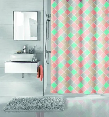 Produktbild von Polyester-Meerkleurige Duschvorhang 200 x 180 cm