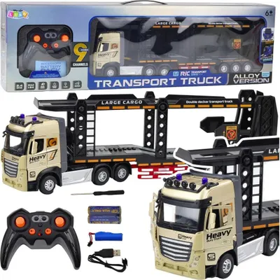 Obrázok produktu pre Lora Truck Truck diaľkovo ovládané Rc svetlá zvuky 1:24