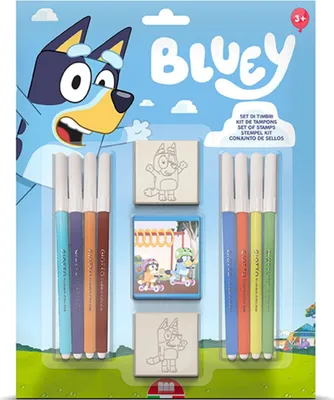 Produktbild von Multiprint Bluey Stamp Set 11 Party