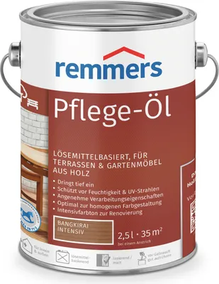 Produktbild von Remmers Pflege-Öl bangkirai intensiv 2,5 l, Holzöl