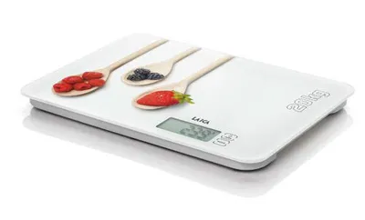 Obrázek produktu pro Laica KS5020, Elektronická kuchyňská váha, 20 kg, 1 g, Vícebarevný, Bílá, Pracovní deska, Obdélník