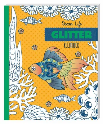 Zdjęcie produktu dla Interstat - Colourbook Interstat Glitter Ocean Life | 1 szt