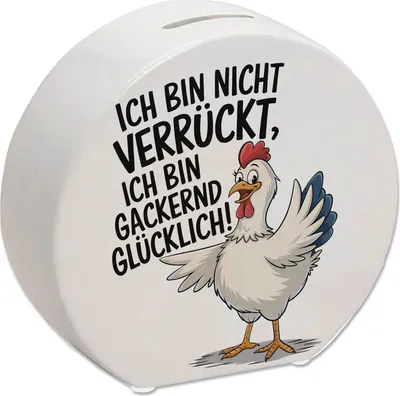 Produktbild von Fröhliches Huhn Gackernd Glücklich Spardose