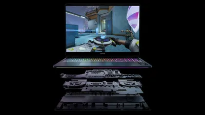 Produktbild von HP OMEN MAX Gaming 16-ak0097ng, AMD Ryzen AI 9, 2 GHz, 40,6 cm (16"), 2560 x 1600 Pixel, 32 GB, 1 TB