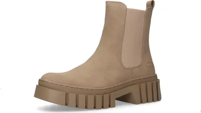 Produktbild von Dockers by Gerli Damen Boots Stiefelette Stiefel 51PL201 Beige, Schuhgröße:40 EU