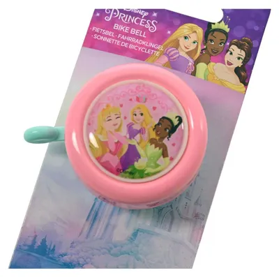 Produktbild von Disney Prinzessin Fahrradklingel - Mädchen - Rosa Blau