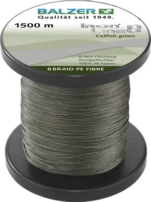 Obrázok produktu pre Balzer rybársky vlasec Iron Line Catfish (zelený, 1 500 m) Ø mm: 0,50