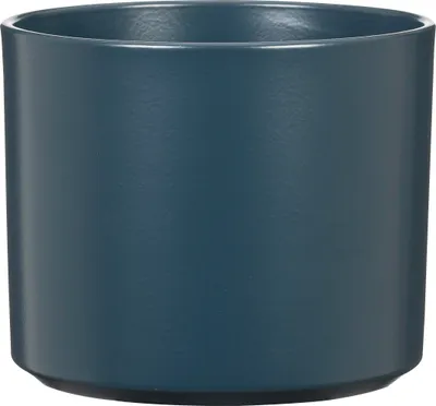 Produktbild von Scheurich Monaco, Blumentopf aus Keramik, Farbe: Deep Blue, 15,5 cm Durchmesser, 19,3 cm hoch, 4,6 l Vol.
