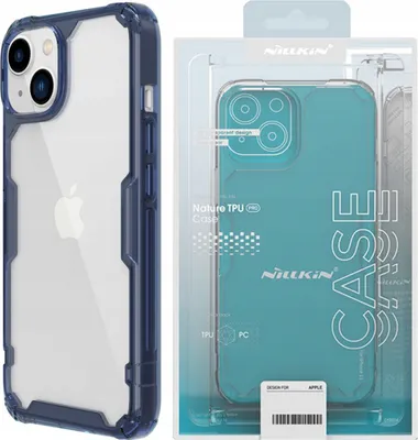 Produktbild von Nillkin Etui Fall Abdeckung Fall für Iphone 14 Plus blau