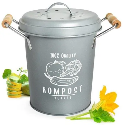 Productafbeelding van Compostemmer met actieve koolfilter - 4 liter