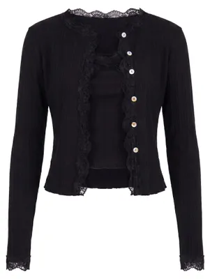 Produktbild von BIANY damen 2-teiliges set - schwarz, XS