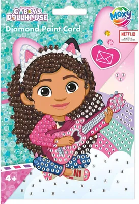 Image de Diamond Painting Kaarten & Enveloppen Gabby's Poppenhuis