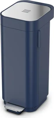 Produktbild von Joseph & Joseph Mülleimer mit Klappdeckel Treteimer Porta 40 l blau