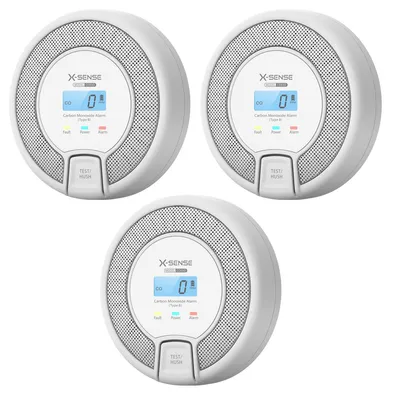 Produktbild von X-Sense CO03D Autarker Kohlenmonoxid CO-Melder (3er-Set)