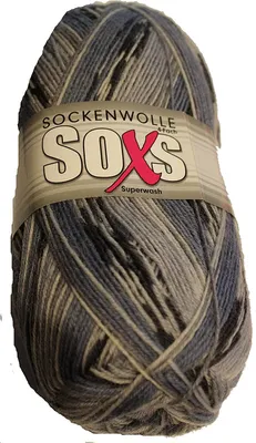 Produktbild von Gründl 100 gr. SOXS Sockenwolle 75% Schurwolle, 25% Polyamid ( 04)