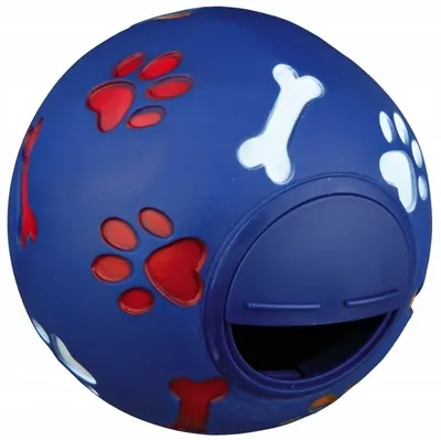 Produktbild von TRIXIE Snack-Ball, Hund, Kugellager, Blau, Kunststoff, 7 cm