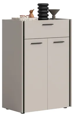 Produktbild von Schuhschrank Emil | Kaschmir / schwarz
