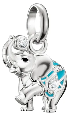 Produktbild von Thomas Sabo CC1327-041-17 Charm-Anhänger Elefant Connect Silber