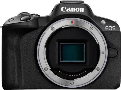 Produktbild von Canon EOS R50, 24,2 MP, 6000 x 4000 Pixel, CMOS, 4K Ultra HD, Touchscreen, Schwarz