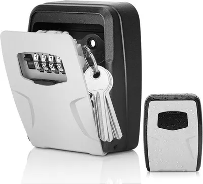 Image de Grand coffre-fort étanche et sécurisé à combinaison à 4 chiffres, idéal pour une utilisation à la maison, au bureau ou dans le garage