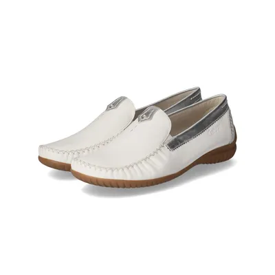 Produktbild von Gabor FLORENZ Damenschuhe - bequeme Slipper - Halbschuhe weiß Freizeit NEU
