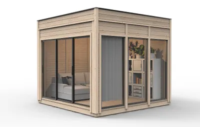 Produktbild von Campinghaus Garten Haus Holzhaus Ferienhaus Gartenhaus Häuschen 354x354x318