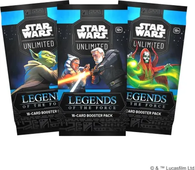 Immagine prodotto di Star Wars Unlimited - Leggende della Forza - Booster (inglese)
