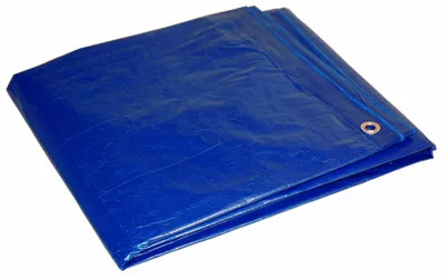 Image de Omgoods - Bâche étanche bleue, dimensions 16 x 20 pieds