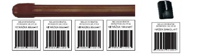 Produktbild von CZ vitrážka 80HT-2ks+4skobičky
