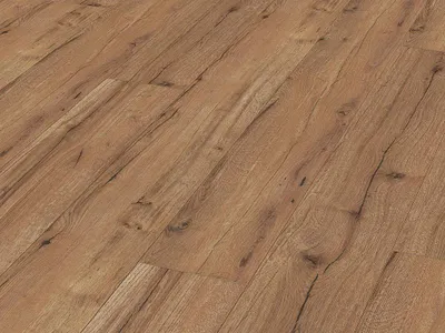 Produktbild von 2,709 m² | Laminat LL150 Eiche rustikal cognac 6256 Landhausdiele