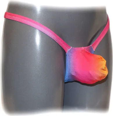 Produktbild von Mens thong bulge pouch thong Neon