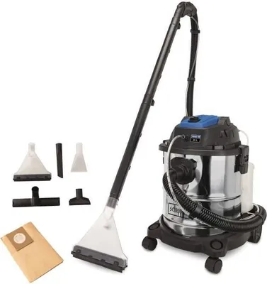Obrázok produktu pre Scheppach SprayVac20 vysávač s umývacou funkciou, 1600 W, 20 l nerezová nádoba, funkcia 5 v 1
