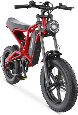 Image de Hidoes HD-B6 Vélo Électrique - Batterie 48V15.6AH Freins à Disque Hydrauliques - Rouge