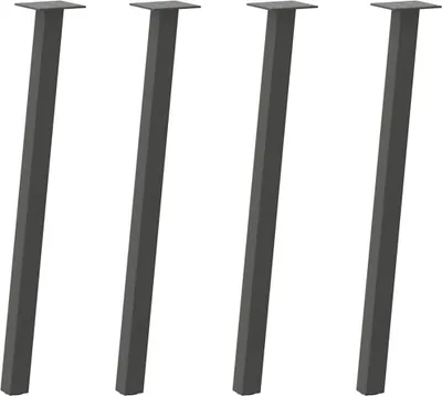 Obrázok produktu pre vidaXL Nohy konzolového stola 4 ks. Antracit 72 cm oceľ