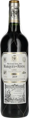 Image de 1 Flasche Herederos del Marqués de Riscal - Rioja DOCa Reserva Rotwein aus Spanien 2012 trocken