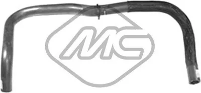 Produktbild von Metalcaucho Kühlerschlauch Wasserschlauch für CITROËN Berlingo / Berlingo First (MF, GJK, GFK) 09207