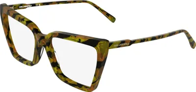 Produktbild von Karl Lagerfeld KL6216 Striped brown 56/15/145 Damen Brillen