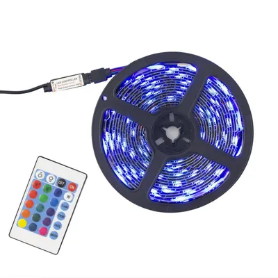 Image de Requin blanc Helios-3 Bande LED RVB avec télécommande, 3M