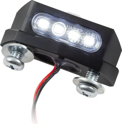 Image de Eclairage de plaque d'immatriculation LED Diamond noir
