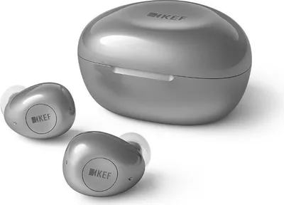 Produktbild von KEF Mu3, Kabellos, Anrufe/Musik, 20 - 20000 Hz, Kopfhörer, Silber