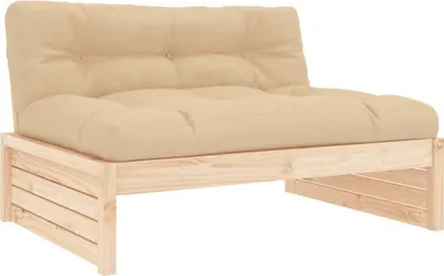 Immagine prodotto di vidaXL Divano centrale 120x80 cm in legno massello di pino