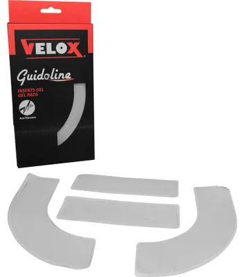 Imagen del producto de Velox, cinta para manillar, con insertos de gel, 4 unidades, 3,5 mm