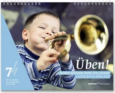Immagine prodotto di Fastenkalender 2022: Wandkalender: Üben! Sieben Wochen ohne Stillstand