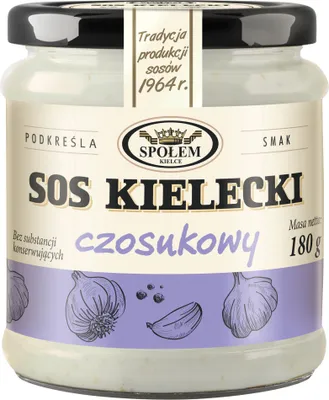 Produktbild von Kielecki Knoblauch-Sauce 180 G