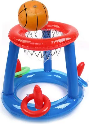 Immagine prodotto di Cool Mango Gioco d'acqua - Canestro galleggiante stabile con palla e cerchi