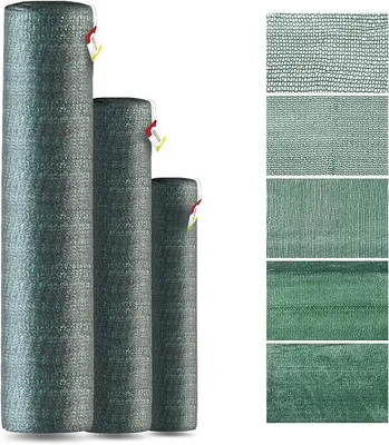 Produktbild von Sichtschutz 90 g/m? – Höhe 150 cm – 50 m – Schattierwert 80% – Sichtschutzstreifen – Für Balkon, Garten, Terassen – Windschutz – Sichtschutzzaun – Gartenzaun – Zaunblende – 1,5 m