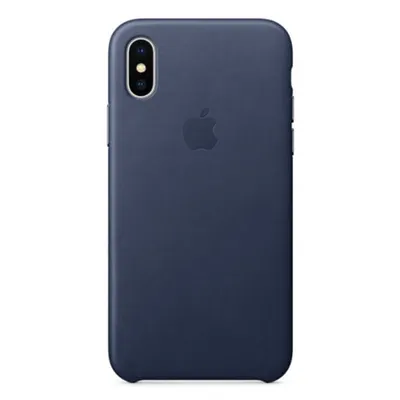 Produktbild von Apple MQTC2ZM/A, Hauthülle, Apple, iPhone X, 14,7 cm (5.8"), Blau