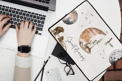 Produktbild von MuchoWow® Laptop Hülle 13 Zoll Zitate - Kinder - Sprichwörter - Süße Träume - Jungen - Mädchen - Kinder Laptoptasche - Laptophülle - Sleeve - Rundumschutz
