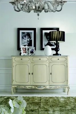 Immagine prodotto di Mobili di design Stile Classico Cassettiera Bianca Credenza Legno Mobili Italiani